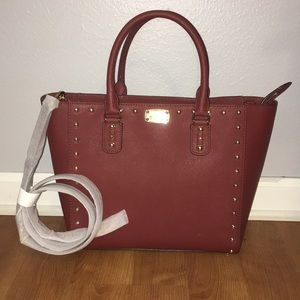 POSH PARTY SALE!Michael Kors Sandrine Studded Tote